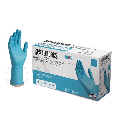 GlovePlus HD Blue Nitrile Gloves